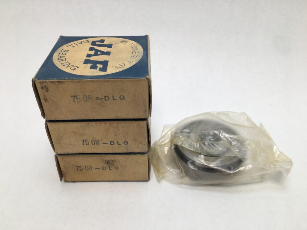 JAF 7508DLG Bearing Metal Seals w/ snap ring 7508 DLG Ext Inner Ring Japan 3pcs