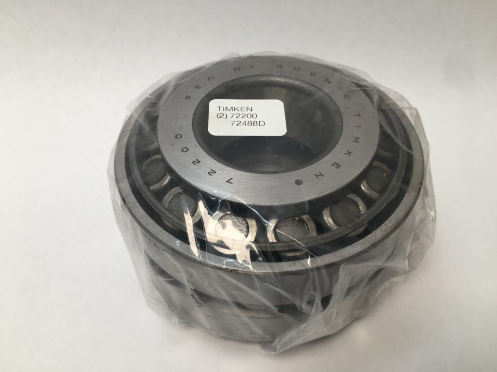 Tapered Roller Bearing Set - Straight Bore, 2.0000 in ID, 4.8750 in OD, 2.1880 in Width, Double Cup.