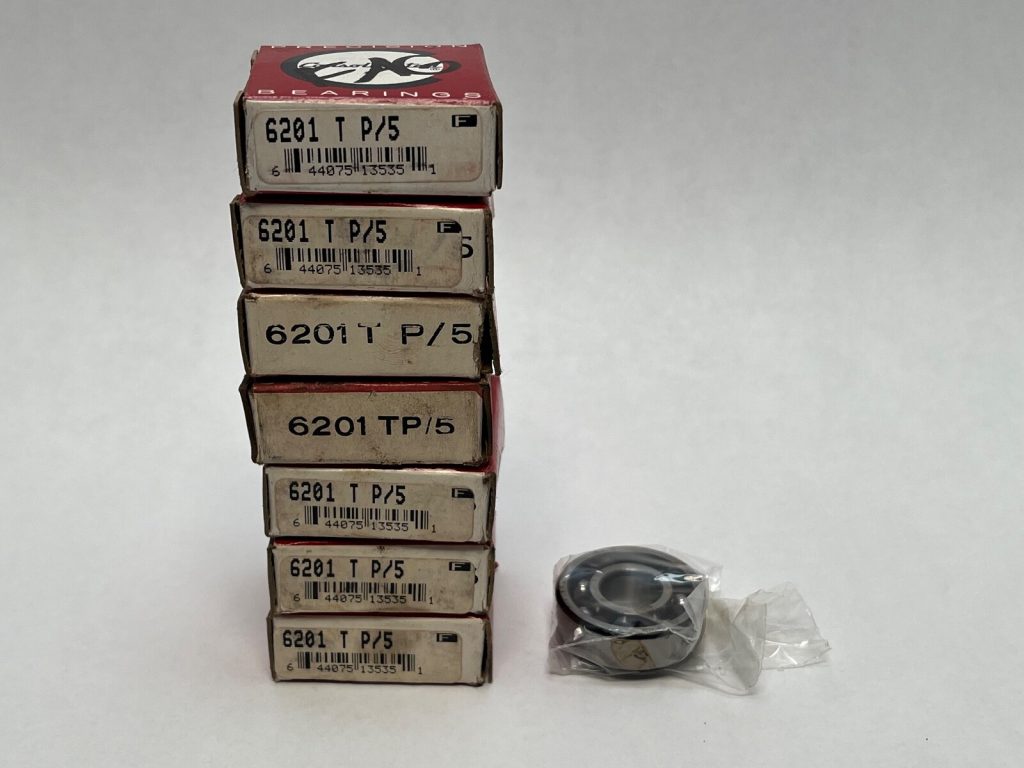 Deep Groove Ball Bearing - Straight Bore, 12 mm ID, 32 mm OD, 10 mm Width, Open, Without Snap Ring 7 pcs