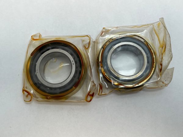Angular Contact Bearing – 25 mm ID, 47 mm OD, 12 mm Width, Open, 15° contact angle, Medium preload.