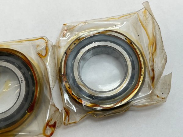 Angular Contact Bearing – 25 mm ID, 47 mm OD, 12 mm Width, Open, 15° contact angle, Medium preload.