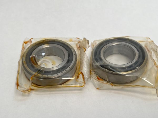 Angular Contact Bearing – 25 mm ID, 47 mm OD, 12 mm Width, Open, 15° contact angle, Medium preload.