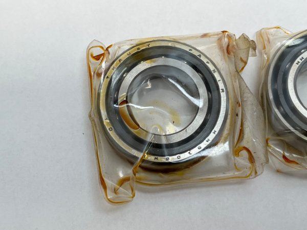 Angular Contact Bearing – 25 mm ID, 47 mm OD, 12 mm Width, Open, 15° contact angle, Medium preload.