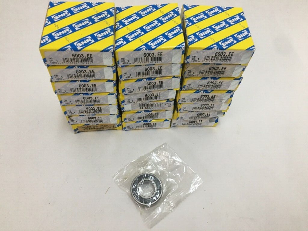 Deep Groove Ball Bearing - Straight Bore, 17 mm ID, 35 mm OD, 10 mm Width, Double Rubber Seal, CN Internal clearance 12 pcs