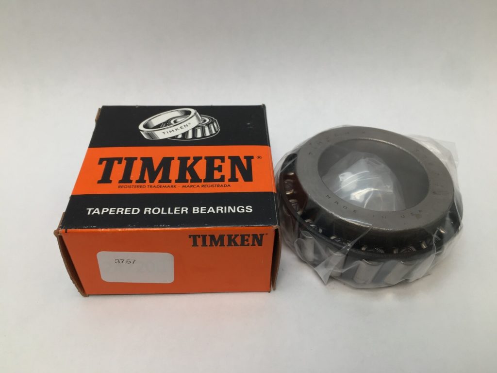 Taper roller bearing cone - 1.9375 Bore, 0.8750 Width, Chrome Steel.