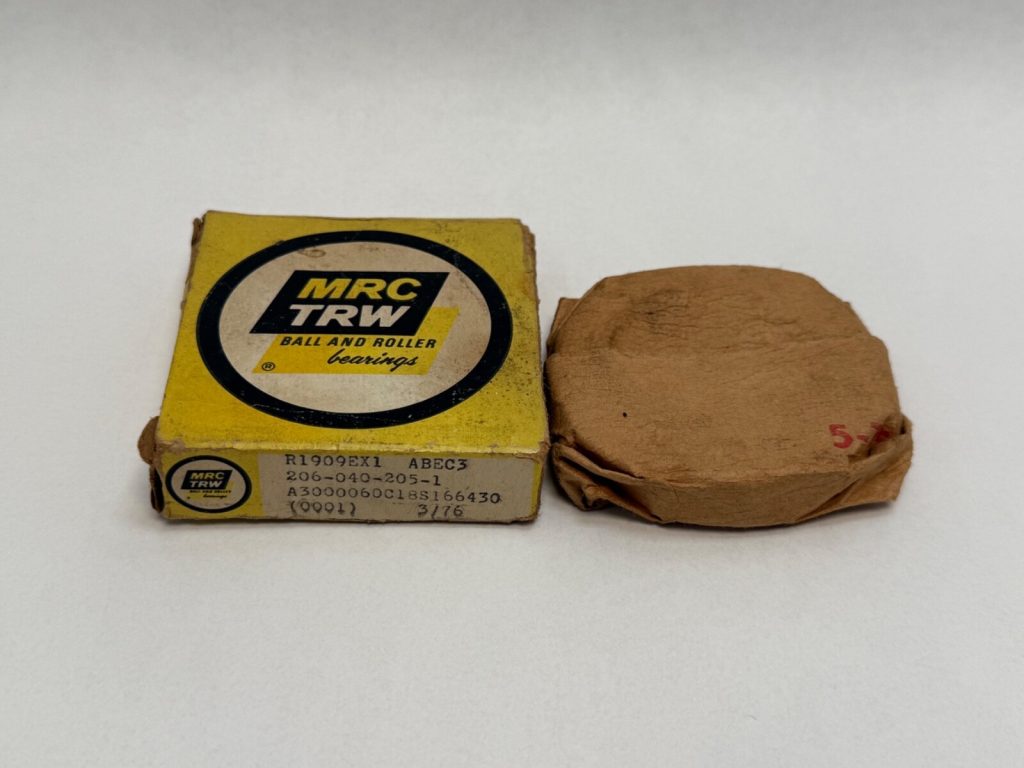 MRC R1909EX1 Cylindrical Bearing R-1909-EX1 50x68x12 mm