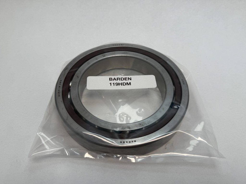 Angular Contact Ball Bearing - Straight Bore, 95 mm ID, 145 mm OD, 24 mm Width, Open, 15° Contact Angle, Without Snap Ring