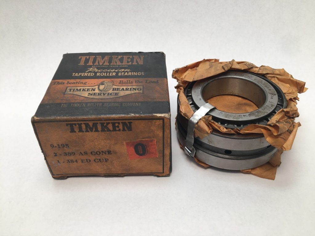 Tapered Roller Bearing - 2.1250 in Bore, 3.9370 in Cup Outer Diameter, 1.5620 in Cup Width, 0.8640 in Cone Width, class 2, Case-Hardened Steel.
