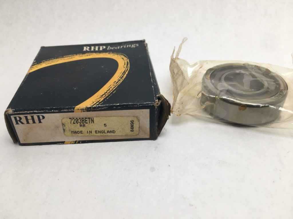 Angular Contact Ball Bearing - 17 mm ID, 40 mm OD, 12 mm Width, Open, 40° Contact Angle, CN Internal clearance.