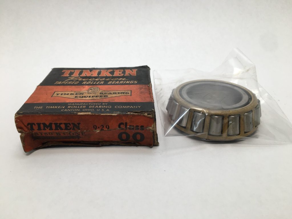 Timken 28150B-3 Tapered Roller Bearing Cone. 1.500 in ID. Precision Class 3. Case-carburized steel for superior fatigue life and shock load resistance.