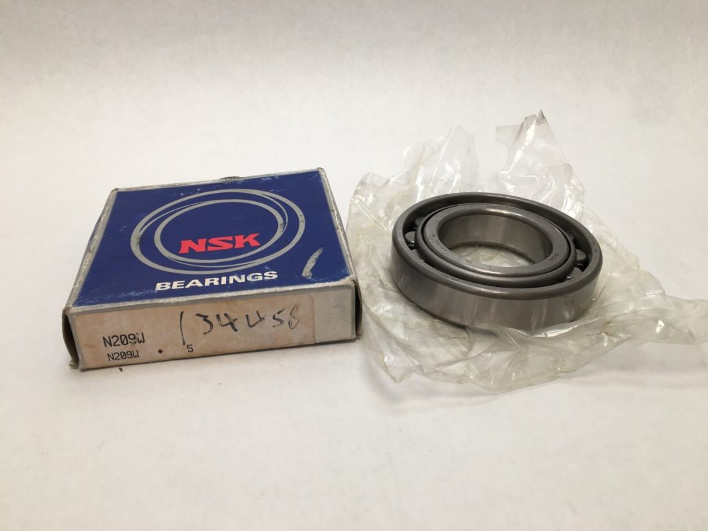 Cylindrical Roller Bearing - Straight Bore, 45mm ID, 85mm OD, 19mm Width, Open, Pressed Steel Cage.