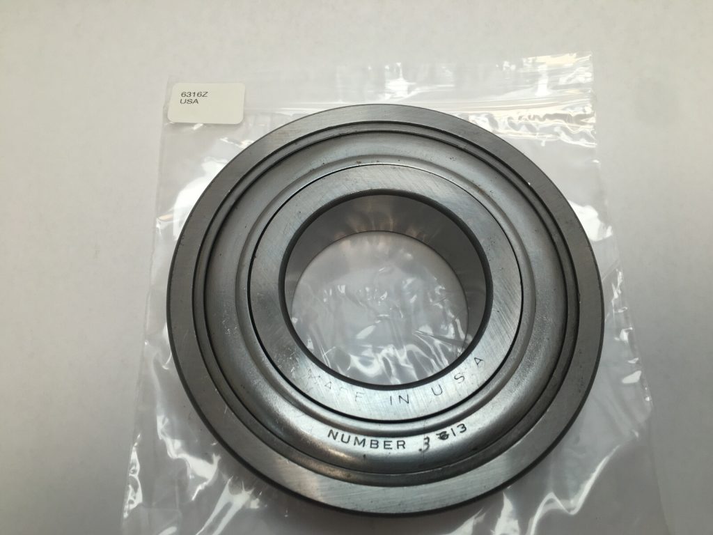 Deep Groove Ball Bearing - Straight Bore, 65 mm ID, 140 mm OD, 33 mm Width, Single Shield, Without Snap Ring