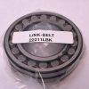 Spherical Roller Bearing - Tapered Bore, 55mm ID, 100mm OD, 25mm Width, Open, Lube Groove, Steel Cage.