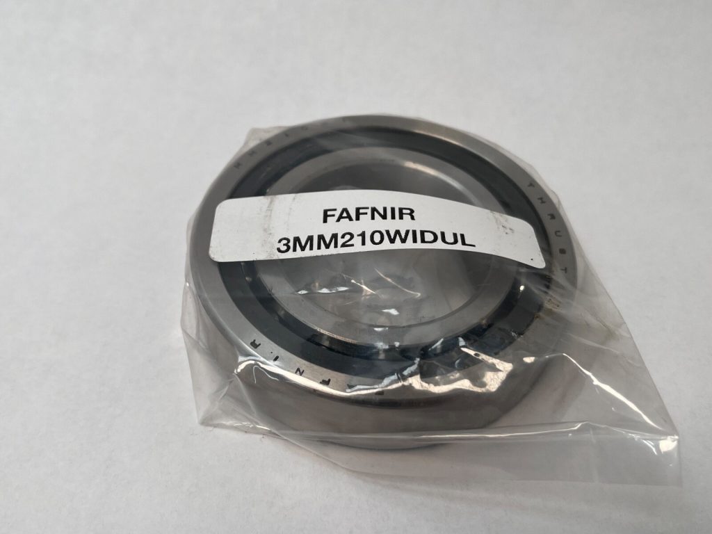 Angular Contact Ball Bearing - Straight Bore, 50mm ID, 90mm OD, 20mm Width, Open, Phenolic Cage, P4 Precision, 25° Contact, Duplex.