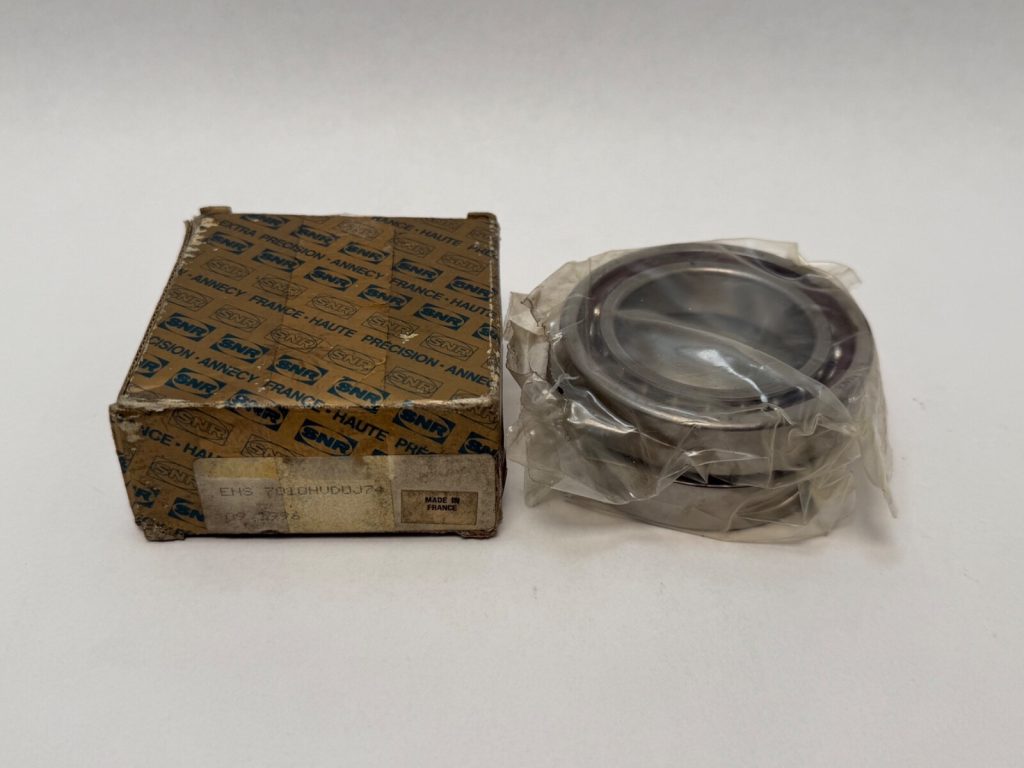 Angular Contact Ball Bearing - Straight Bore, 50 mm ID, 80 mm OD, 16 mm Width, Open, 25° Contact Angle, Light Preload.