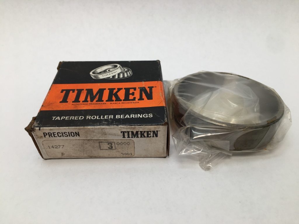 Timken 14277-3 Tapered Roller Bearing Cup (Outer Ring). Component for a standard tapered set. Features 2.717" OD and 3/4" Width, commonly used in differential and wheel applications.
