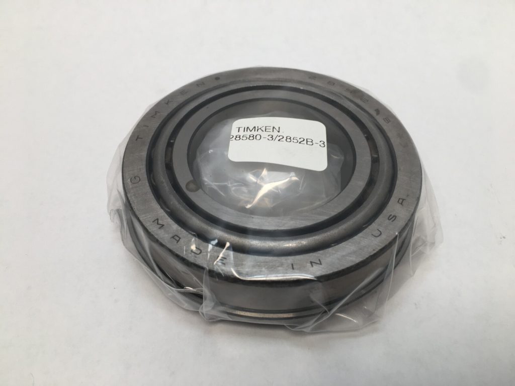 Tapered Roller Bearing - 2.0000" Bore, 3.6250" Cup Outer Diameter, 0.7000" Cup Width, 3.812" Flange Outer Diameter, 0.9688" Cone Width, class 3, Case-Carburized Steel.