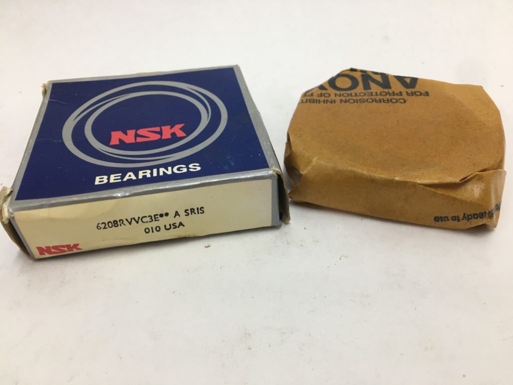 Deep Groove Ball Bearing - Straight Bore, 40 mm ID, 80 mm OD, 18 mm Width, Double Rubber Seal, Without Snap Ring