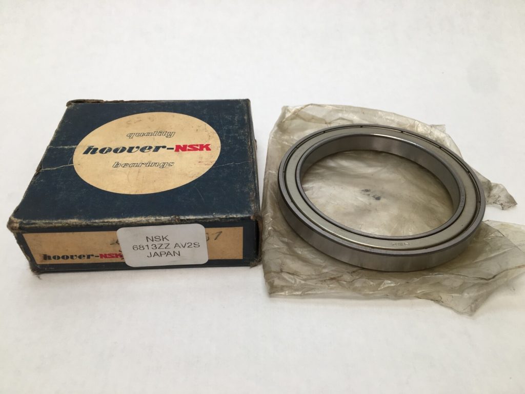 Deep Groove Ball Bearing - Straight Bore, 65 mm ID, 85 mm OD, 10 mm Width, Double Shield, Without Snap Ring