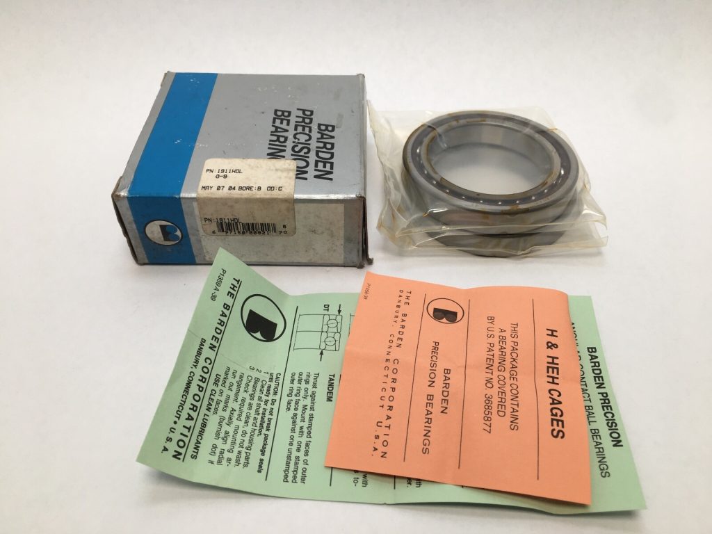 Angular Contact Ball Bearing - 55 mm ID, 80 mm OD, 13 mm Width, Open, 15°, Light Preload.