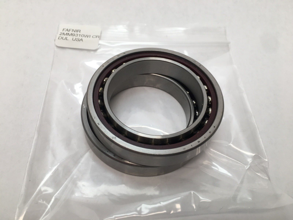 Super Precision Angular Contact Ball Bearing - Straight Bore, 50 mm ID, 72 mm OD, 12 mm Width, Open, 15° Contact Angle, Universal Pairing, Light Preload.