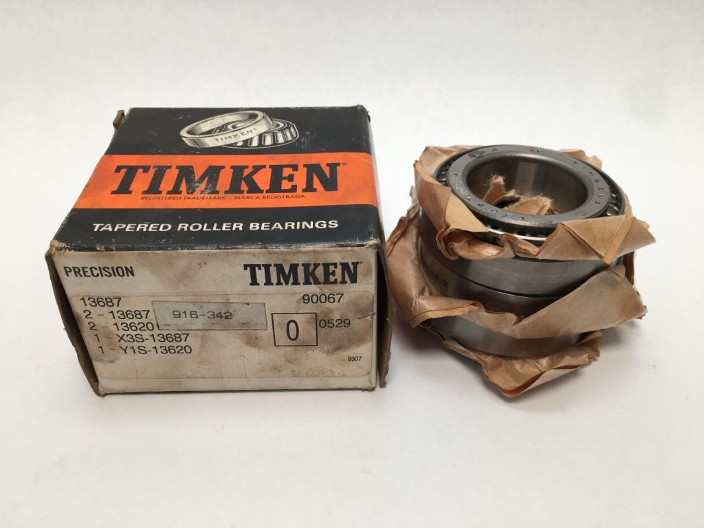Taper Roller Bearing Cone and Cup Set - 1.50 in Bore, 2.7188 in OD, 0.7500 in Width.