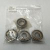 Angular Contact Ball Bearing - Straight Bore, 17 mm ID, 35 mm OD, 10 mm Width, Open, 15° Contact Angle.