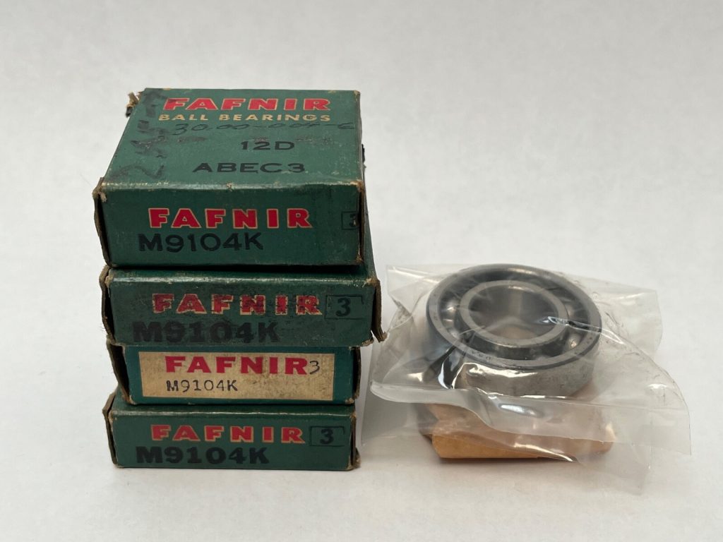 Fafnir M9104K Ball Bearing 20x42x12 mm 6004-P5 M-9104-K USA 5 Pcs