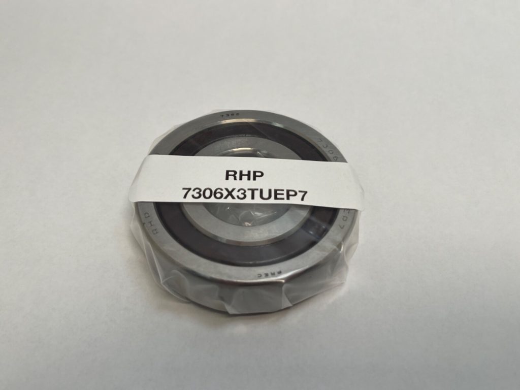 Angular Contact Ball Bearing - 30 mm ID, 72 mm OD, 19 mm Width, Open, 25° Contact Angle, Light Preload