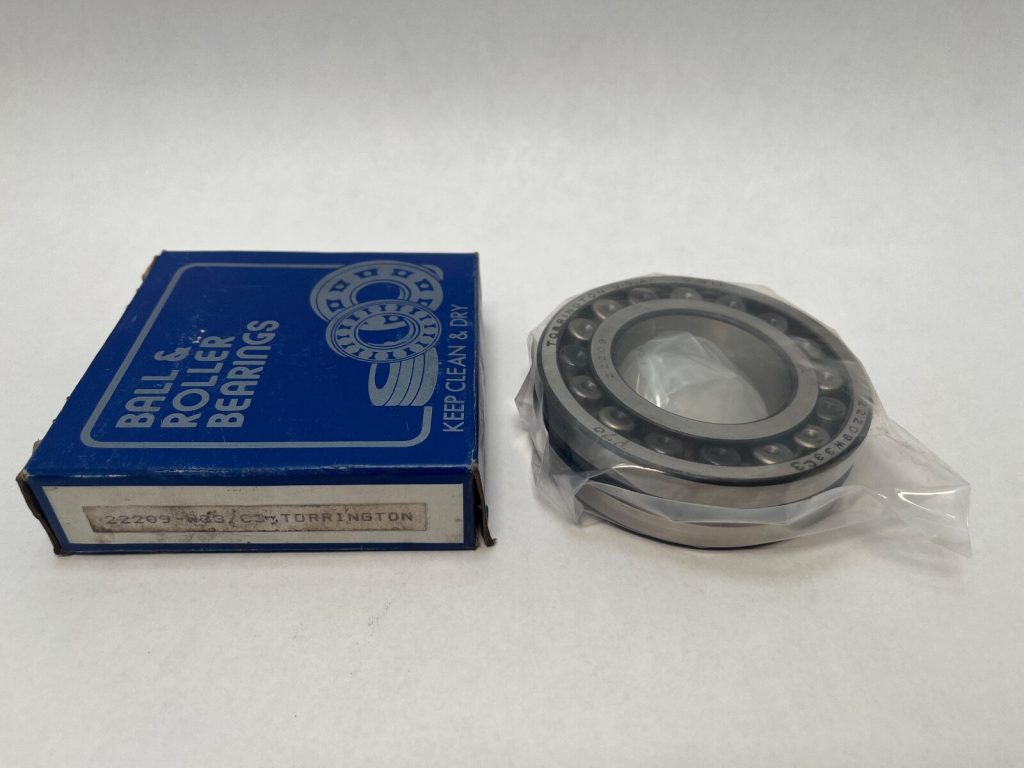 Spherical Roller Bearing - Straight Bore, 45 mm ID, 85 mm OD, 23 mm Width, Open, C3 Internal Clearance