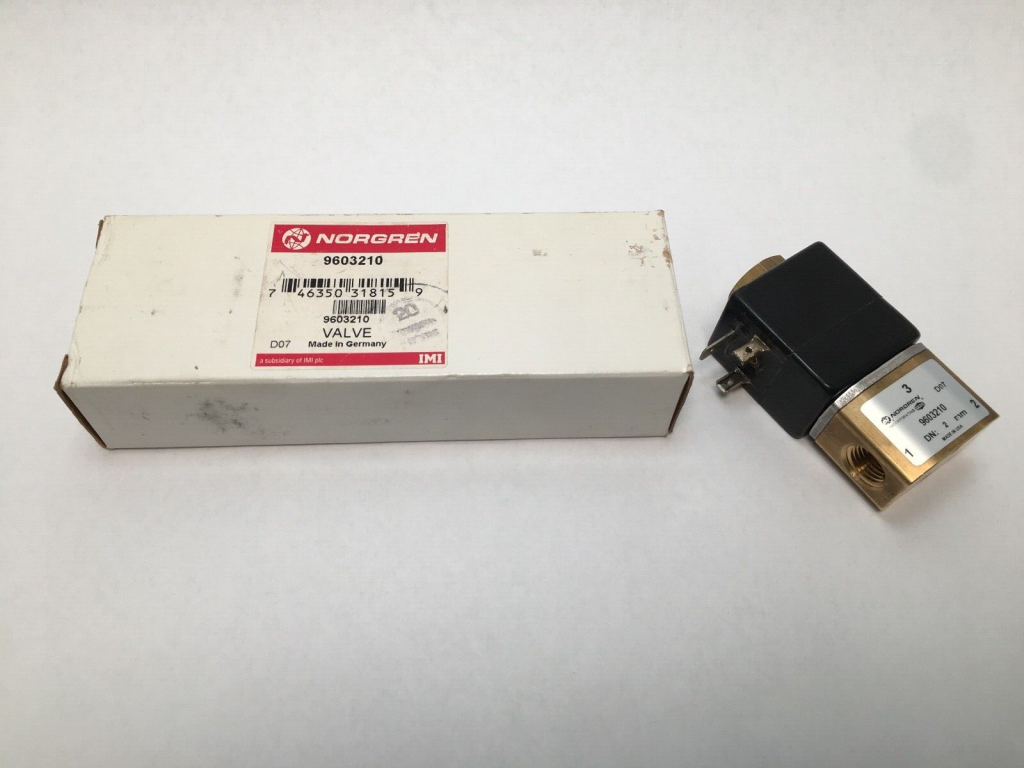 NORGREN 9603210 Solenoid Valve w/ HERION 0200 N-247 USA / Germany
