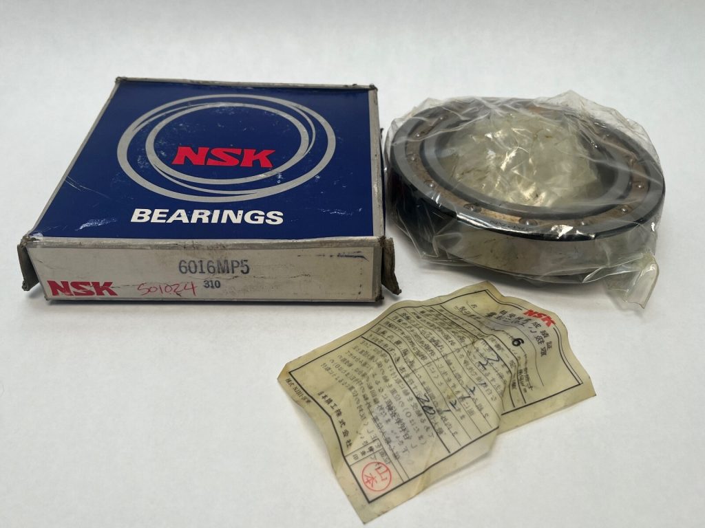 Deep Groove Ball Bearing - Straight Bore, 80 mm ID, 125 mm OD, 22 mm Width, Open, Machined Brass Cage, ABEC 5 / P5.