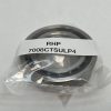 Angular Contact Ball Bearing - 40 mm ID, 68 mm OD, 15 mm Width, Open, 15° Contact Angle, Light Preload.