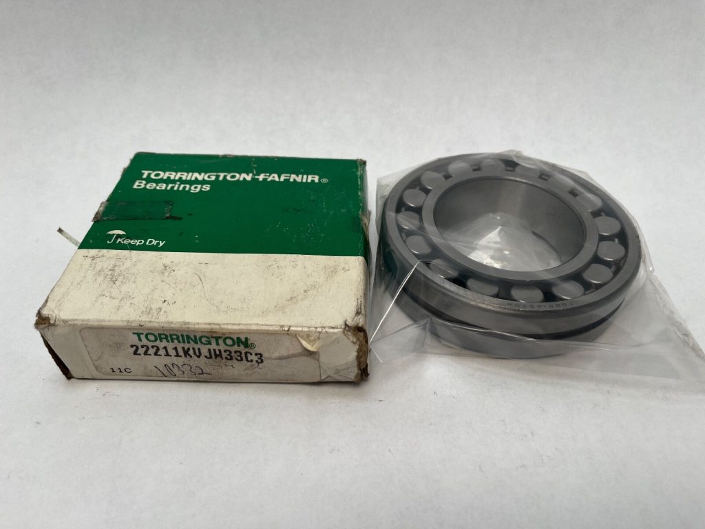Spherical Roller Bearing - Tapered Bore, 55mm ID, 100mm OD, 25mm Width, Open, C3 Clearance, Lube Groove.