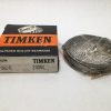 Tapered Roller Bearing Cup - 3.8125 in Cup Outer Diameter, 0.7018 in Cup Width, 3.996 in Flange Outer Diameter, Class 3, Case-Hardened Alloy Steel.
