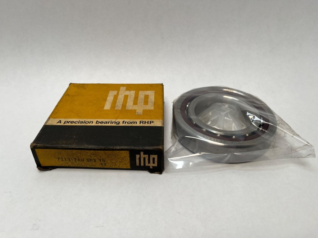 Angular Contact Ball Bearing - 55 mm ID, 100 mm OD, 21 mm Width, Open, Light Preload