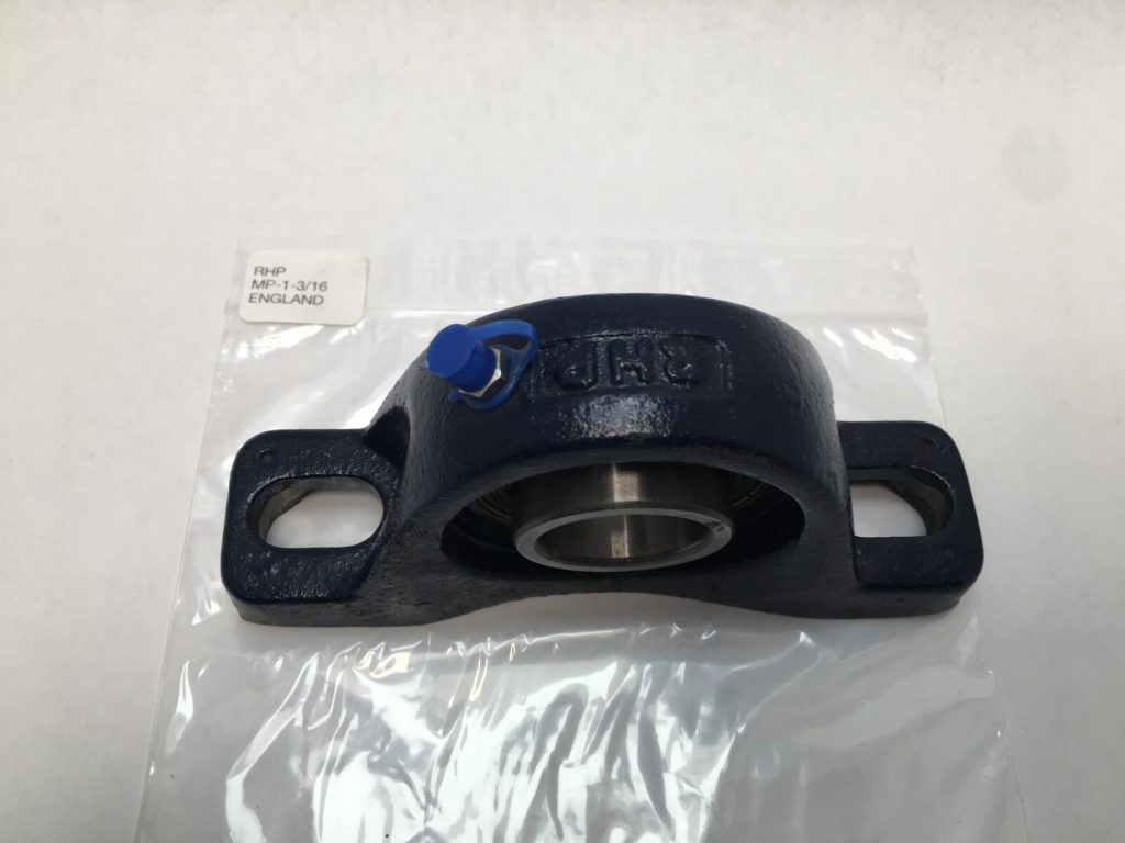 Pillow Block Unit - 1.1875 in Bore, 2 bolt, Cast Iron, Medium Duty, Non-Expansion.