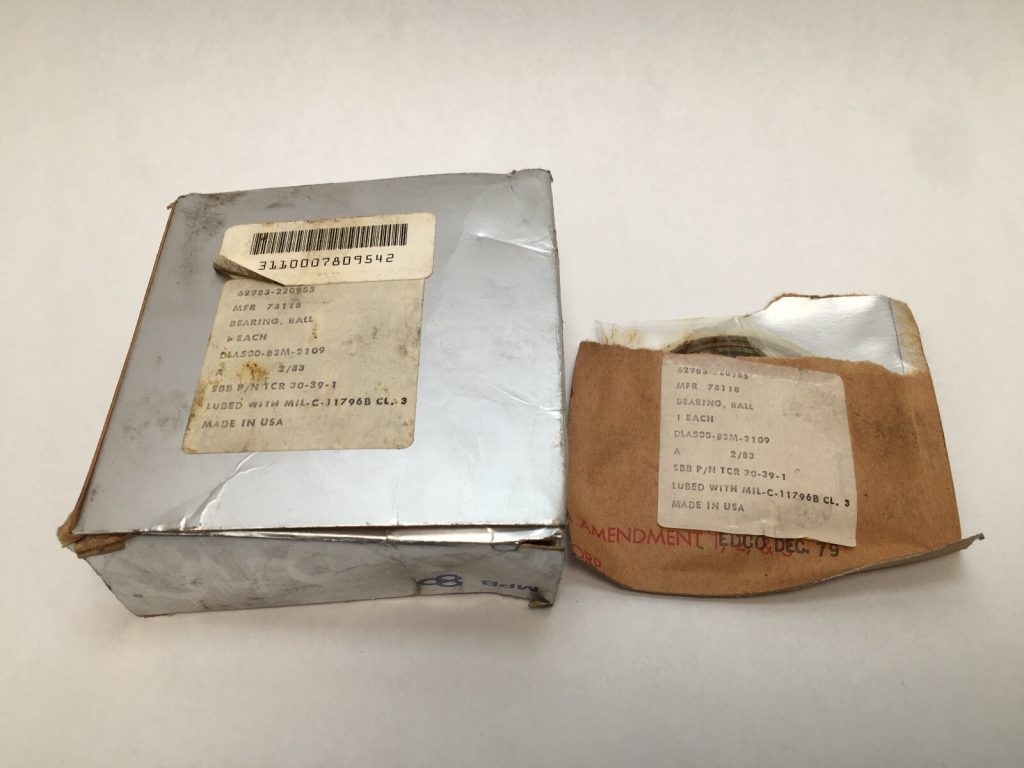 MPB 3110007809542 Annular Bearing 1-7/8x2-7/16x1/4" TCR30-39-1 220985 USA
