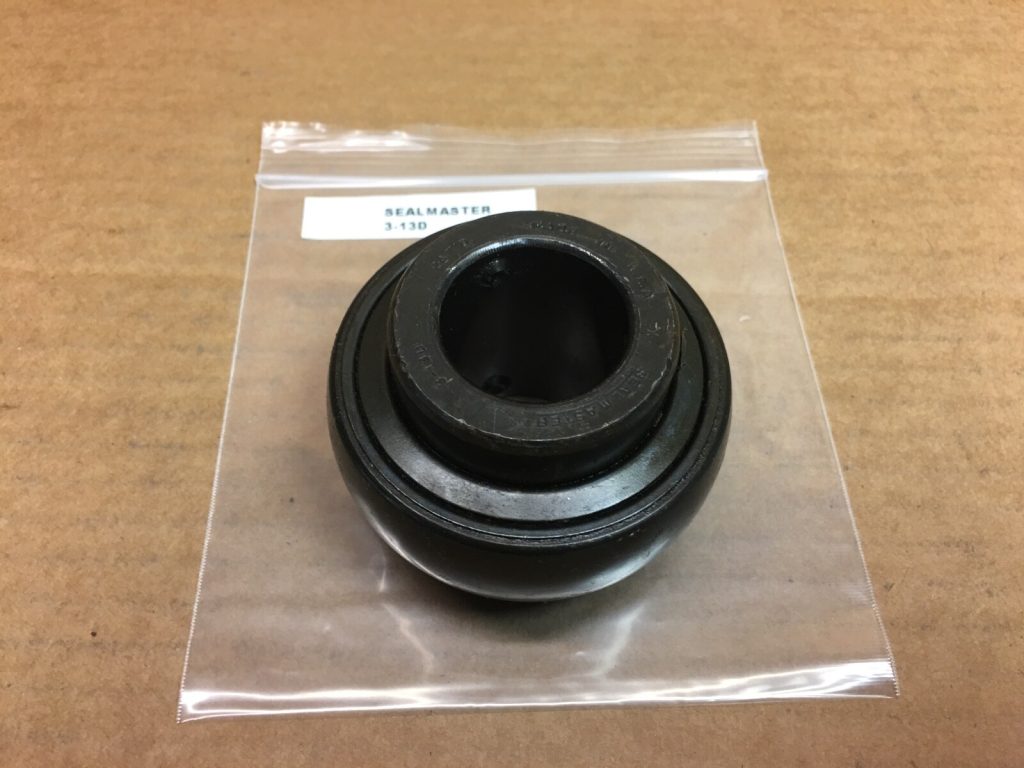 Insert Ball Bearing - 1.1875 in Bore Diameter, Medium Duty, Set Screw.