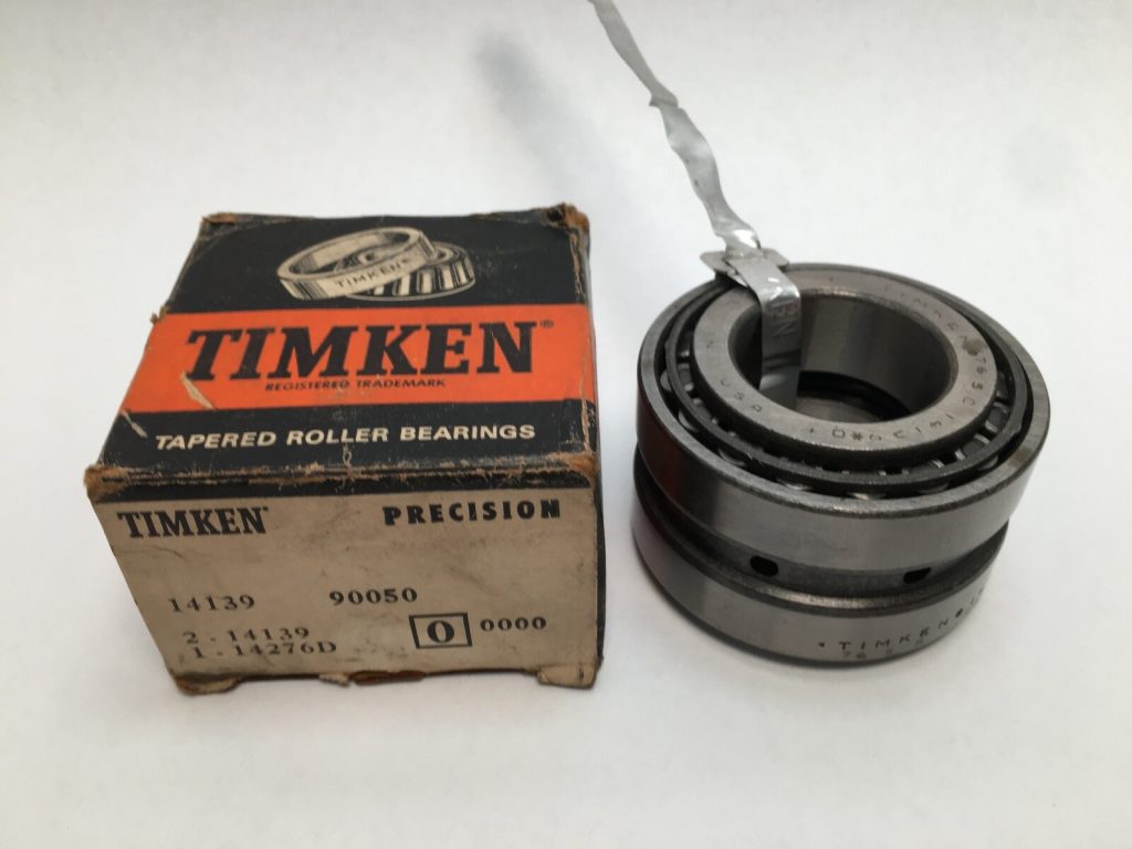 Tapered Roller Bearing - 1.3770 in Bore, 0.7710 in Cone Width, 2.7170 Cup Outer Diameter, class 2, Case-Hardened Steel.