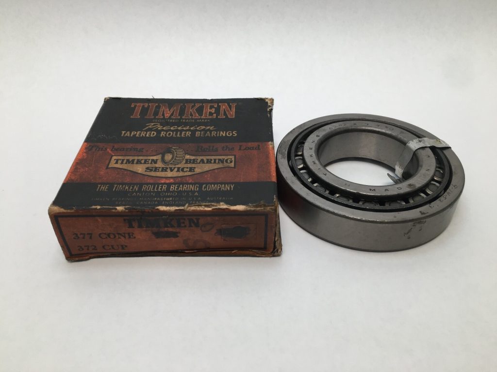 Tapered Roller Bearing - 2.0625" Bore, 3.9370" Cup Outer Diameter, 0.8592" Cup Width, 0.8750" Cone Width, class 2, Case-Carburized Steel.