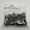 Ball Bearing - Straight Bore, 10 mm ID, 19 mm OD, 5 mm Width, Double Rubber Seal, Without Snap Ring 45 pcs