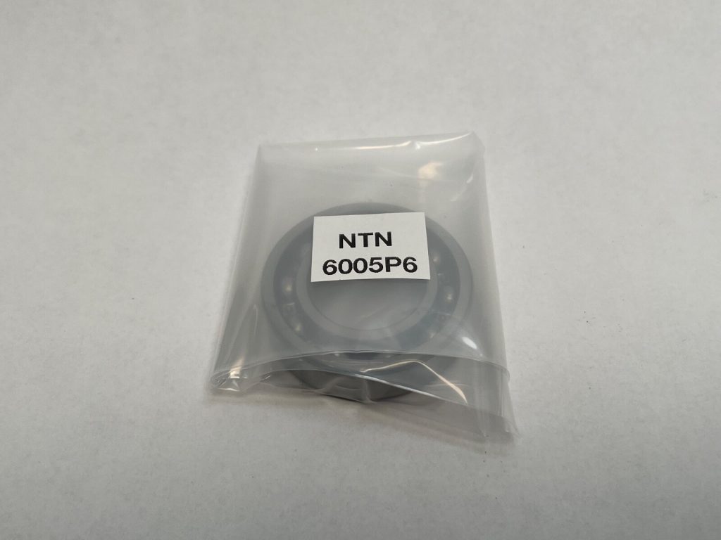 NTN 6005P6 Deep Groove Ball Bearing (25mm ID, 47mm OD, 12mm Width). P6 precision tolerance for smoother, quieter operation in US electric motors and fans.