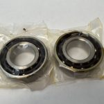 Angular Contact Bearing – 25 mm ID, 52 mm OD, 15 mm Width, Open, 15°, Light preload.