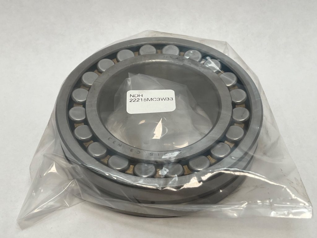 NDH 22215MC3W33 Spherical Roller Bearing. 75mm ID 130mm OD 31mm Width. Machined Brass Cage (M) for severe duty. C3 internal clearance.