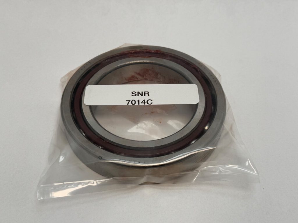 Angular Contact Ball Bearing - 70 mm ID, 110 mm OD, 20 mm Width, Open, 15° Contact Angle.