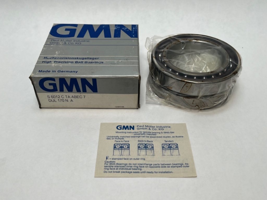 Angular Contact Ball Bearing - 60 mm ID, 95 mm OD, 18 mm Width, Open, 15°, Light Preload