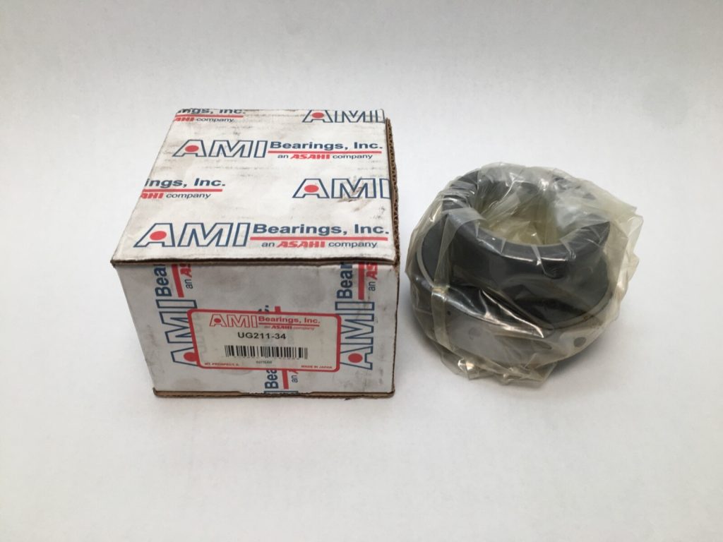 Insert Ball Bearing - 2.125 in Bore Diameter, Wide Inner Ring, Set Screw