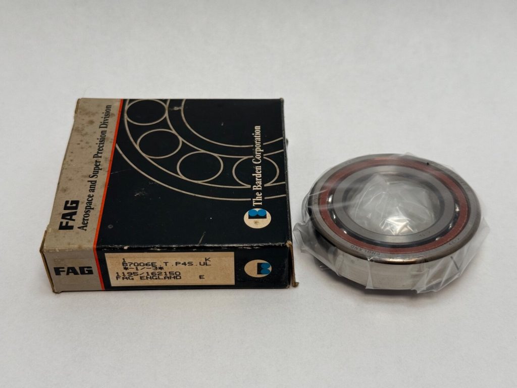 Angular Contact Ball Bearing - 30 mm ID, 55 mm OD, 13 mm Width, Open, 25° Contact Angle, Light Preload