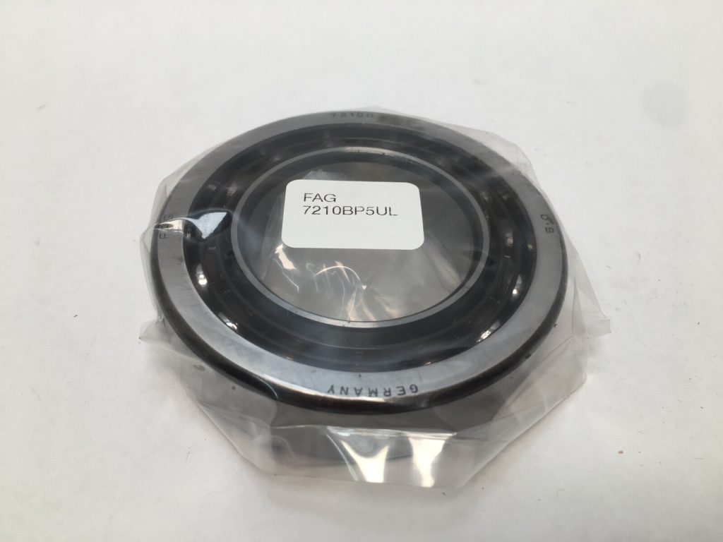 Angular contact bearing - 50 mm ID, 90 mm OD, 20 mm Width, Open, 40°, Universal preload.